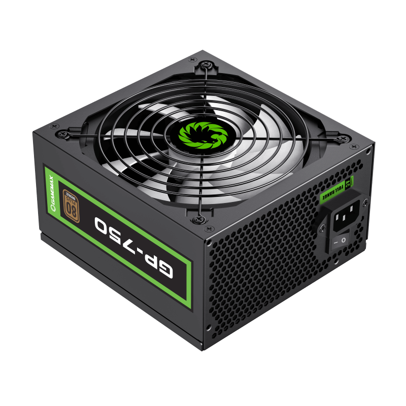 Fuente de Poder GameMax GP-750 de 750W (Certificado 80+ Bronce, ATX)