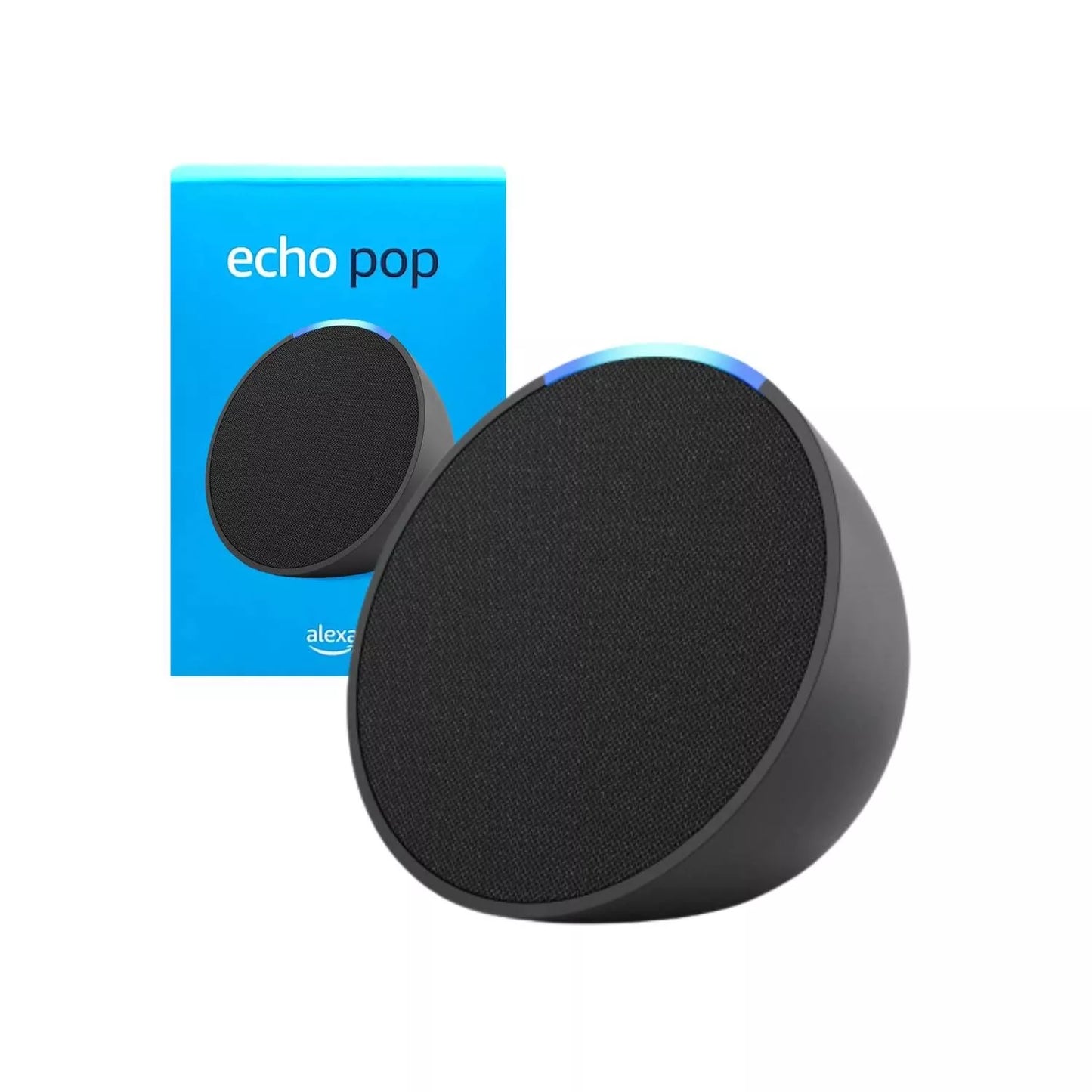 Parlante Amazon Alexa Echo Pop Charcoal