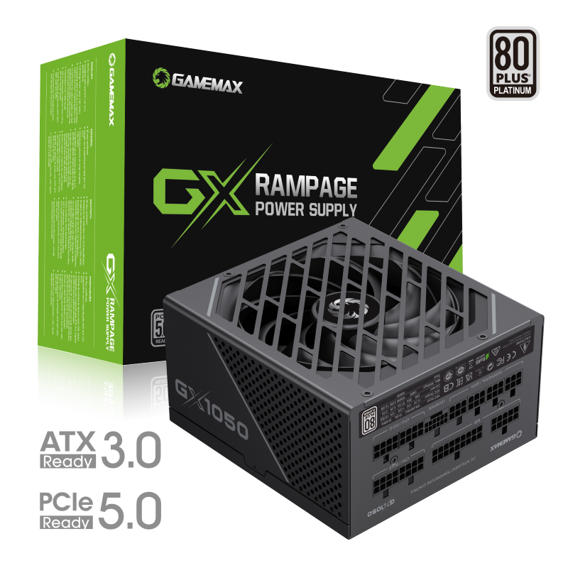Fuente de Poder Gamemax GX-1050 ATX 80 Plus Platinum