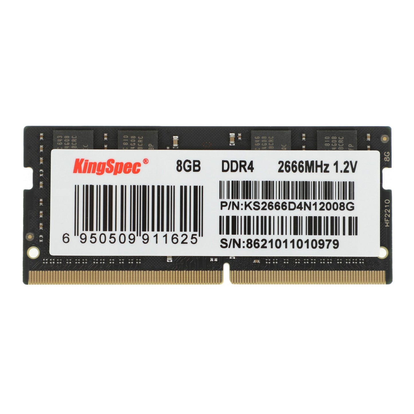 Memoria Ram Kingspec SODIMM DDR4 8GB 2666MHz