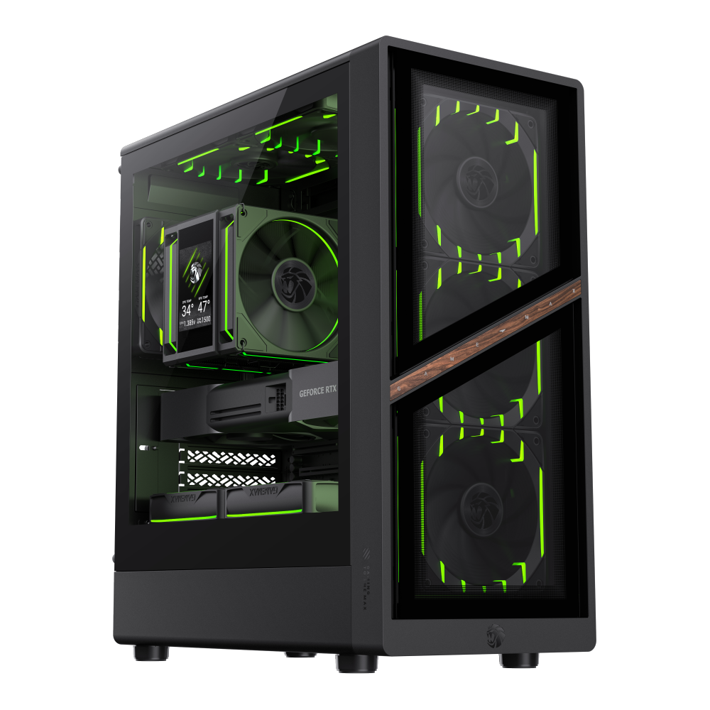 Gabinete Gamer Gamemax Aeris 330