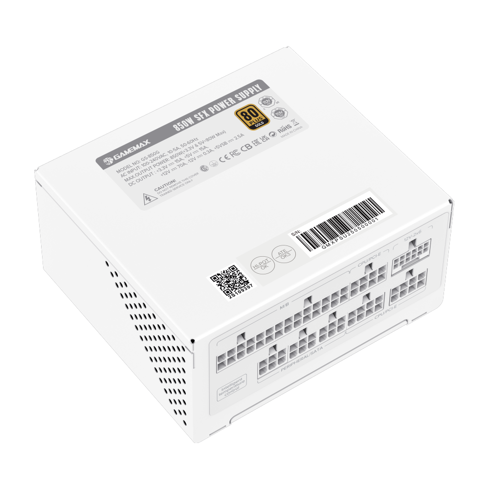 Fuente De Poder Gamemax GS-850G SFX Modular