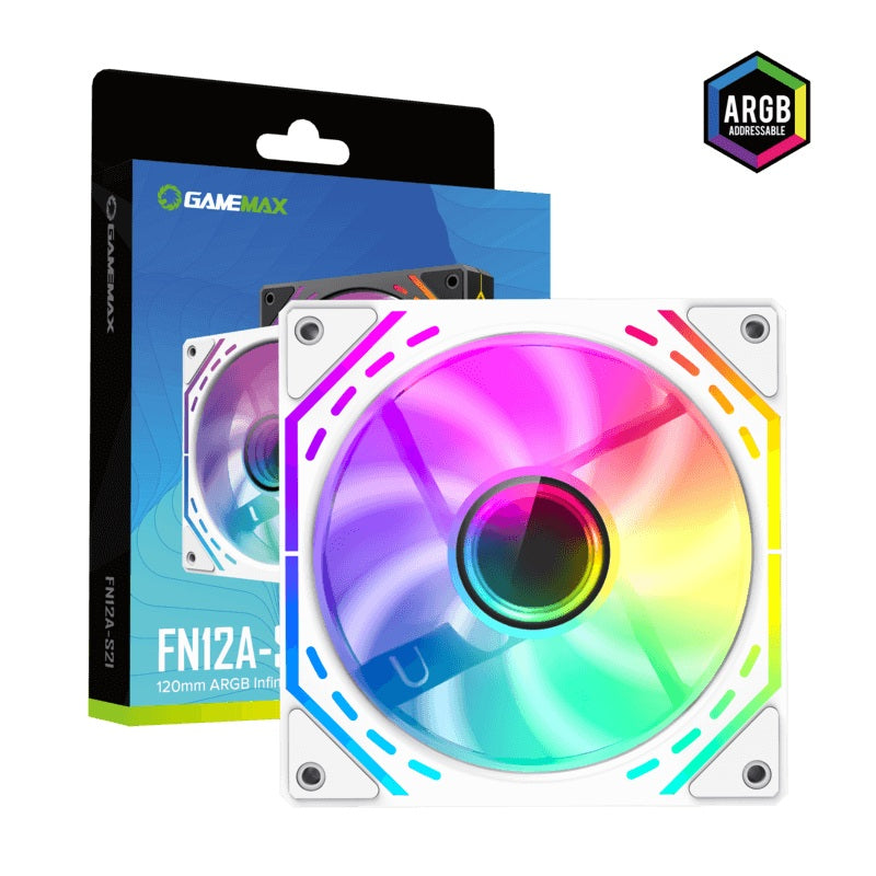 Ventilador Gamemax FN12A White [FN12A-S2I-W]