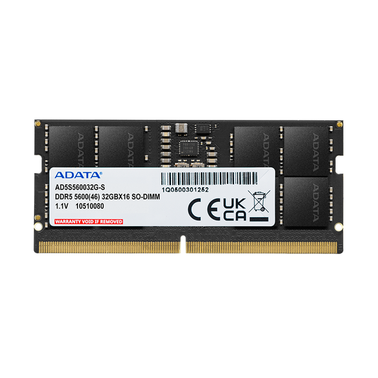 Memoria RAM SO-DIMM ADATA DDR5 AD5S560016G-S 16GB