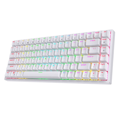 Teclado Mecánico Royal Kludge RK84 White