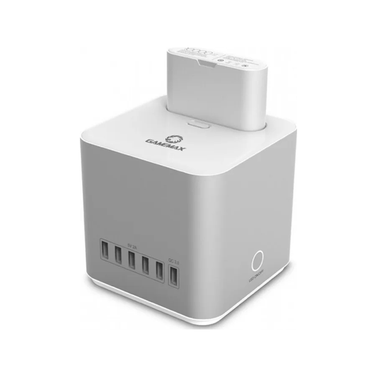 Cargador 5 puertos + Bateria 10.000mAh Gamemax GMP-040