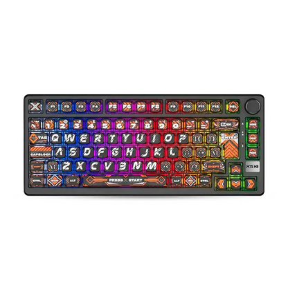 Teclado Mecánico Royal Kludge M75 HE Hephaestus Mint Switch (Inglés)
