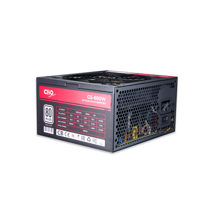 Fuente de Poder Clio ATX GS-650W 80+ White