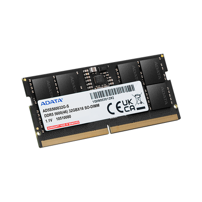 Memoria RAM SO-DIMM ADATA DDR5 AD5S560016G-S 16GB