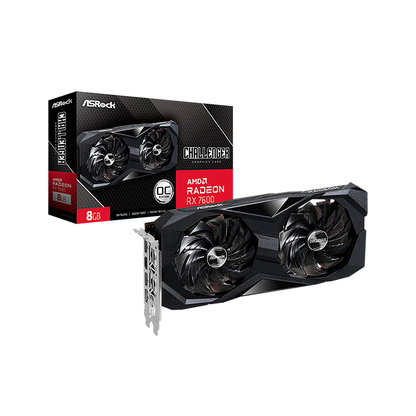 Tarjeta de Video ASRock Radeon RX 7600 Challenger 8GB OC