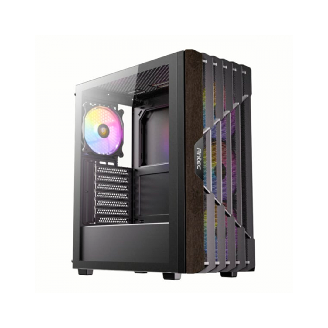 Gabinete Gamer Antec AX63 Wood ARGB