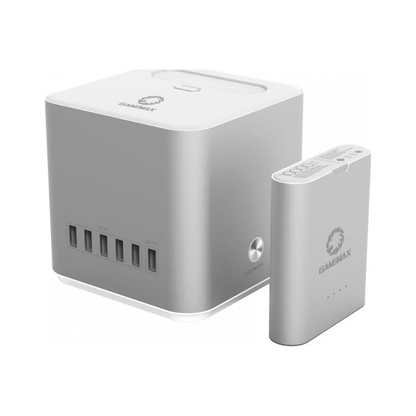 Cargador 5 puertos + Bateria 10.000mAh Gamemax GMP-040