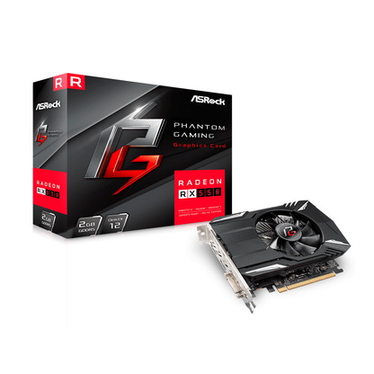 Tarjeta de Video Phantom Gaming Radeon™ RX550 2G