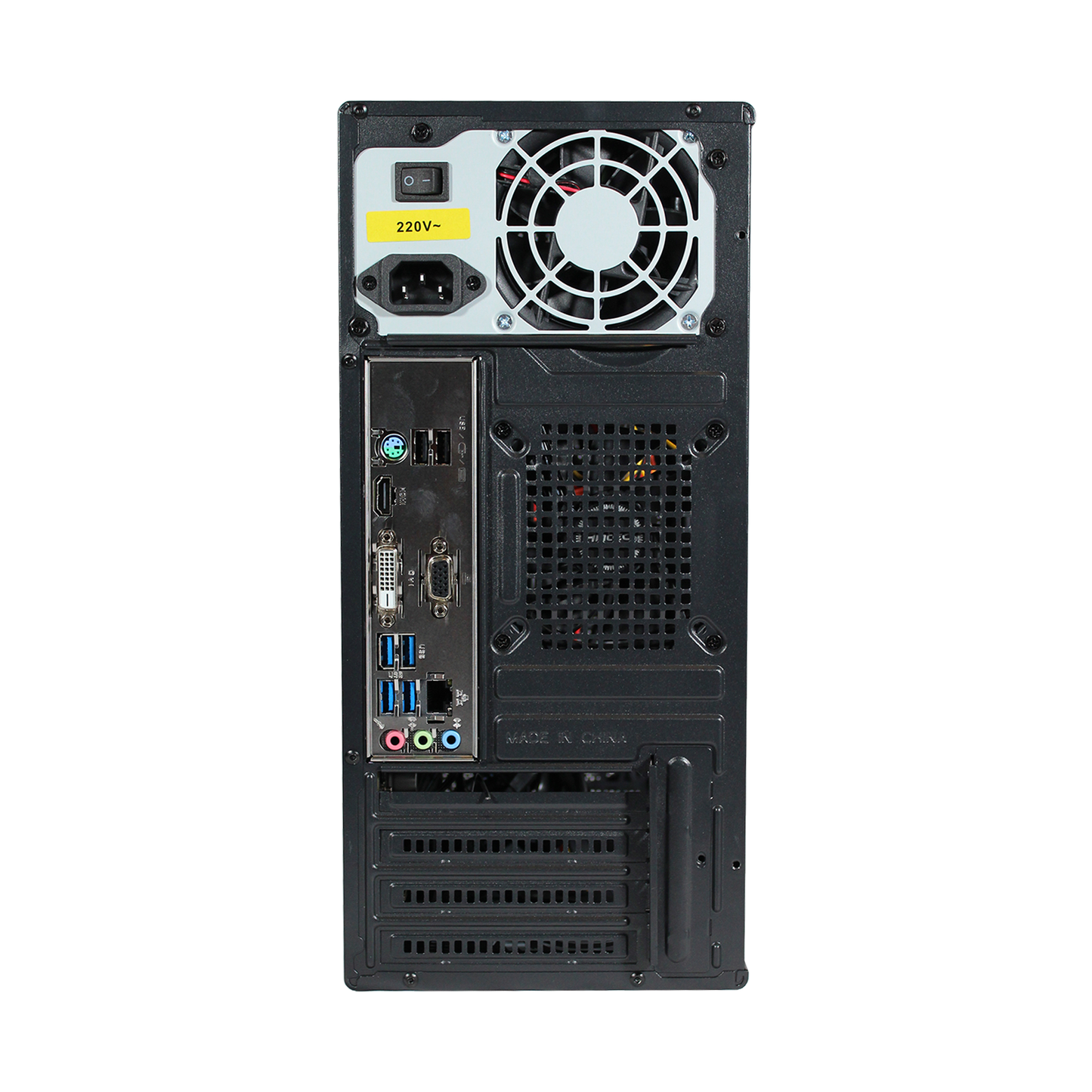PC de Oficina AMD Athlon 3000G 8GB RAM,SSD 512GB