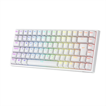 Teclado Mecánico Royal Kludge RK84 White