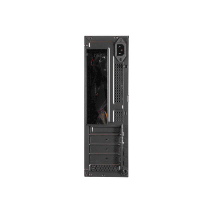 Gabinete Clio S609 M-ATX Fuente 500W, USB 3.0, Tipo-C 3.1, Slim