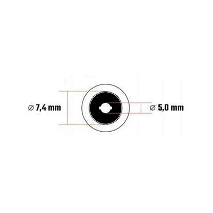 Cargador Original Dell 19.5V 3.34A 7.4x5.0mm