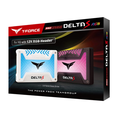 SSD Team T-Force Delta S RGB 500GB SATA III 2.5" Blanco