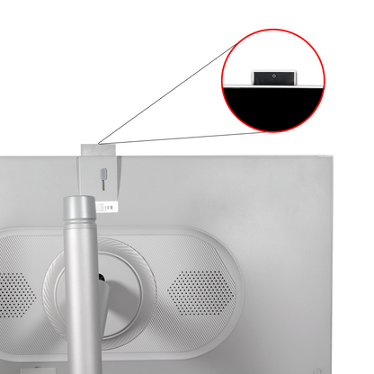 Pantalla Táctil Todo en Uno de 27" con Soporte Móvil