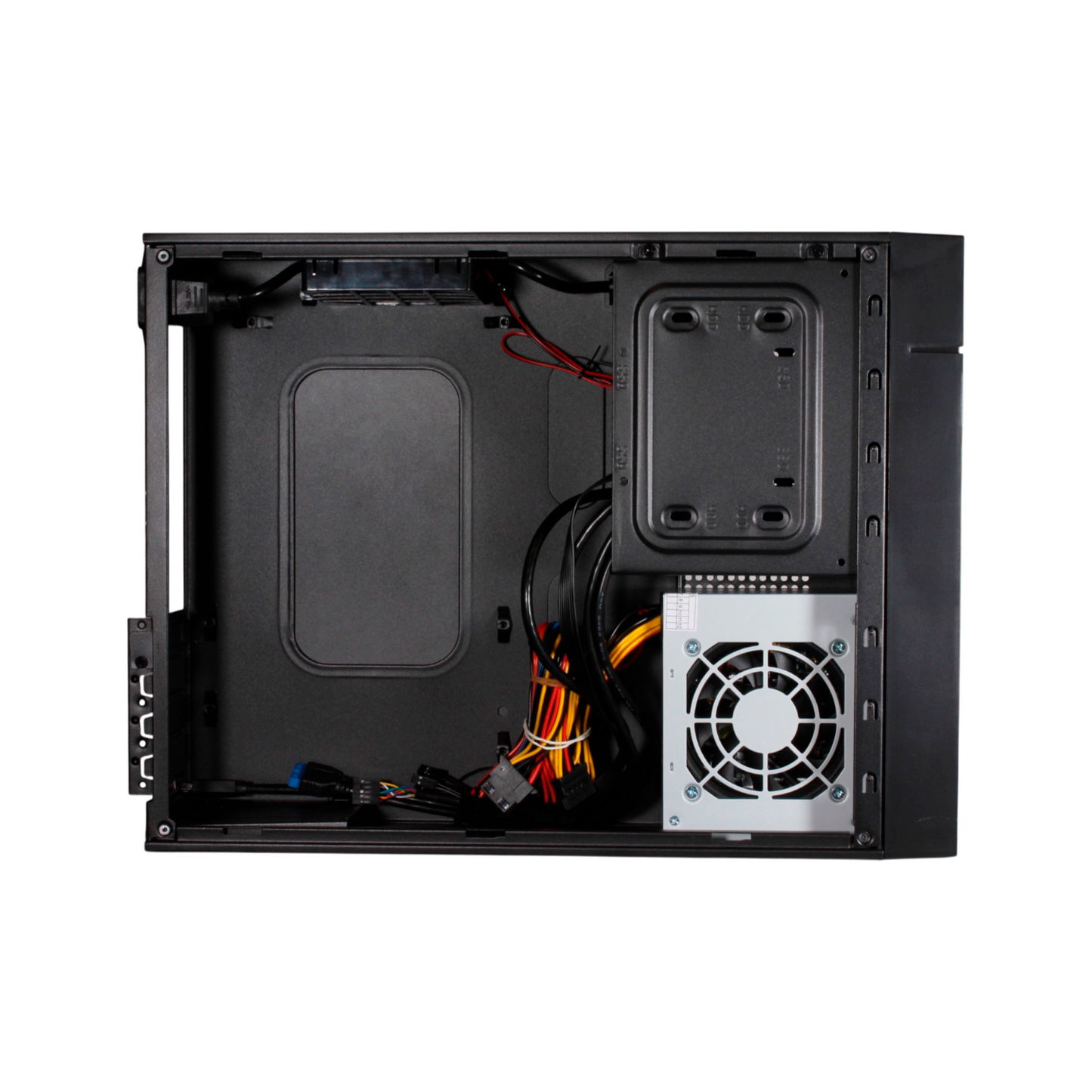 Gabinete Clio S609 M-ATX Fuente 500W, USB 3.0, Tipo-C 3.1, Slim