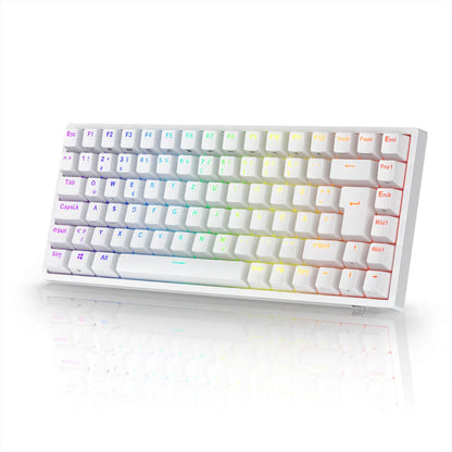 Teclado Mecánico Royal Kludge RK84 White