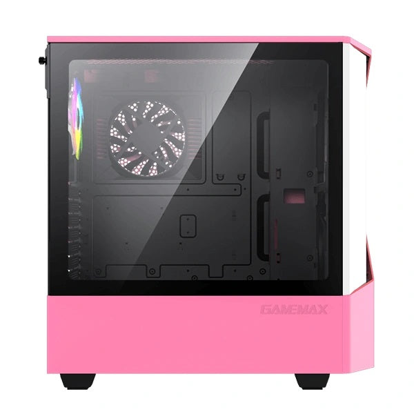 Gabinete Gamer GameMax Contac COC WP (ATX, Vidrio Templado, Sin Fuente)