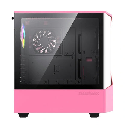 Gabinete Gamer GameMax Contac COC WP (ATX, Vidrio Templado, Sin Fuente)