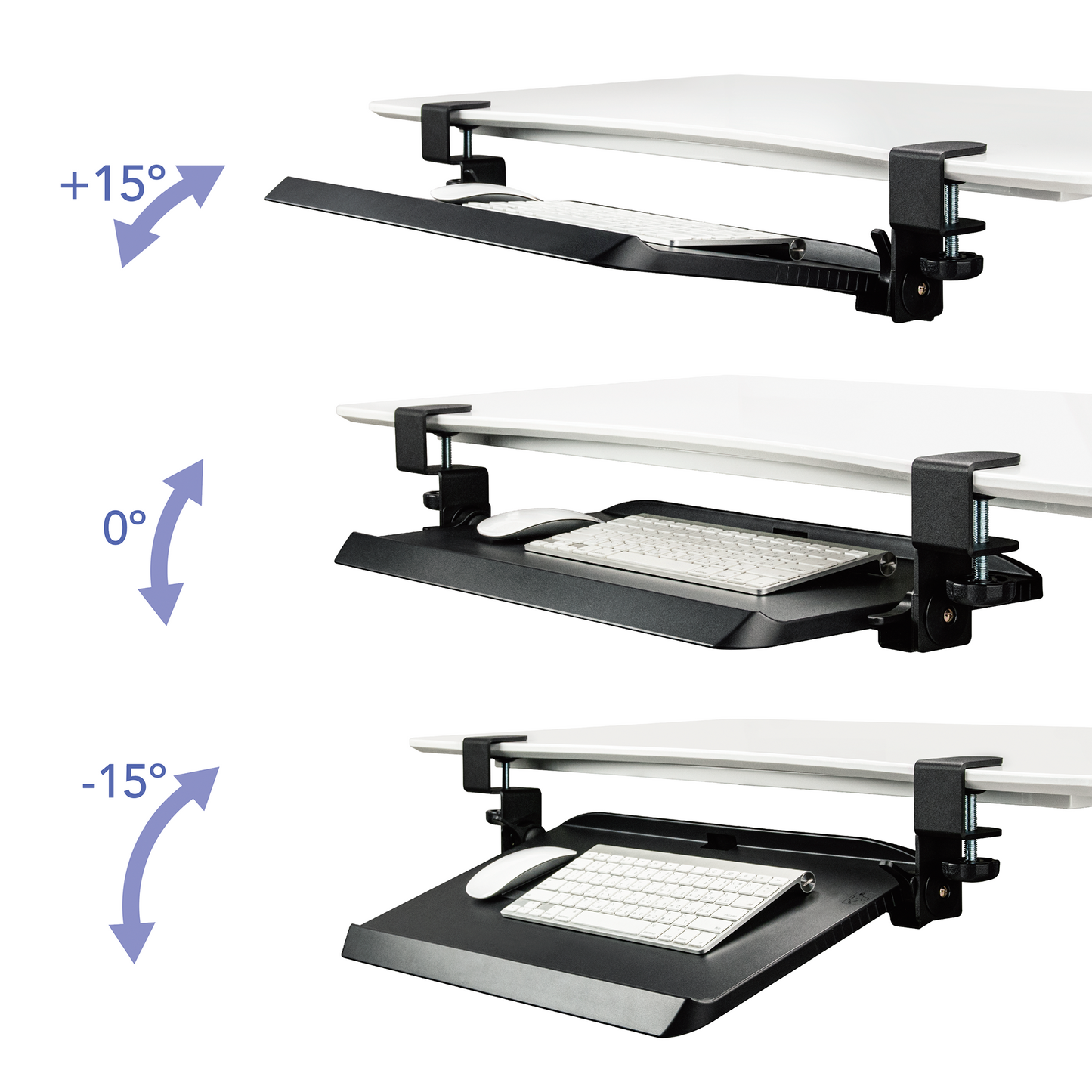 Bandeja de Escritorio Inclinable para Teclado AIDATA KB-4080