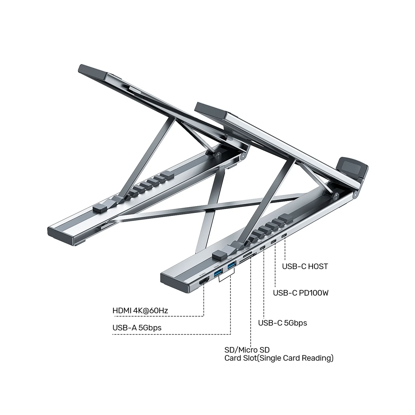 Soporte De Aluminio Exelink Docking M57