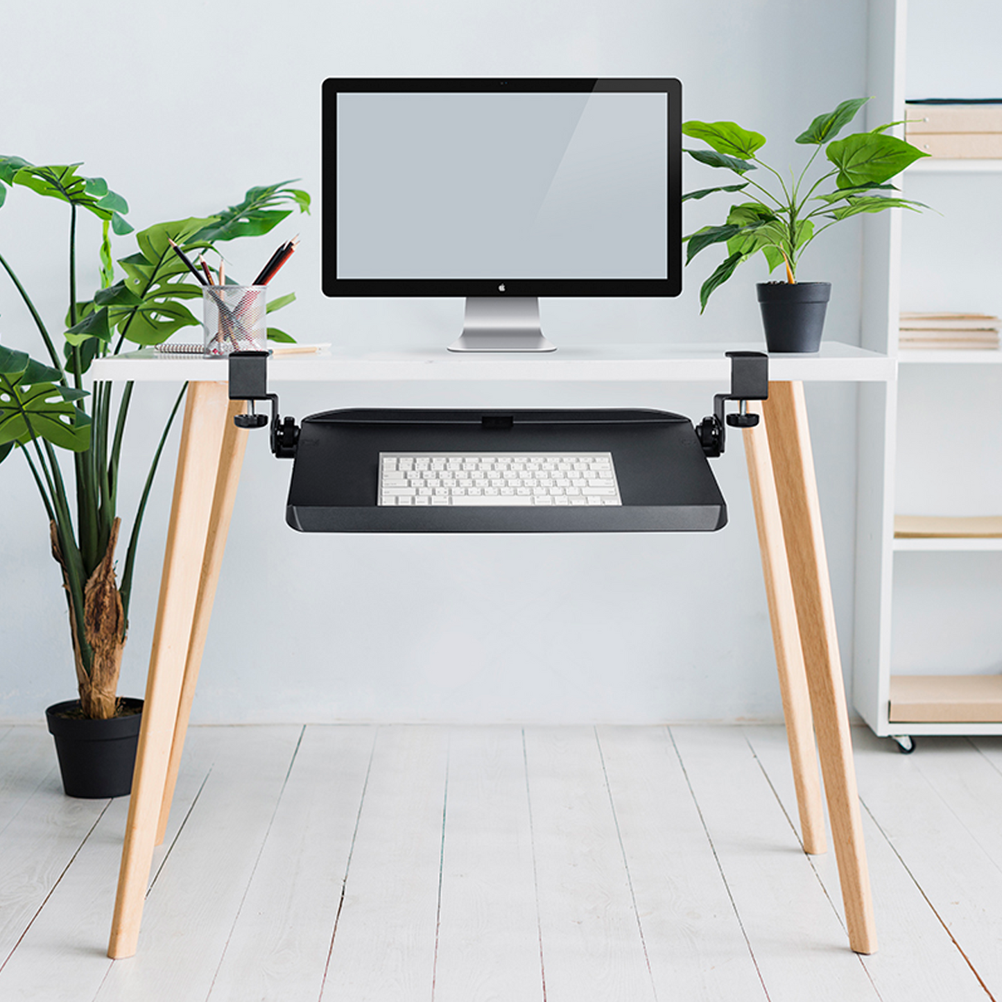 Bandeja de Escritorio Inclinable para Teclado AIDATA KB-4080