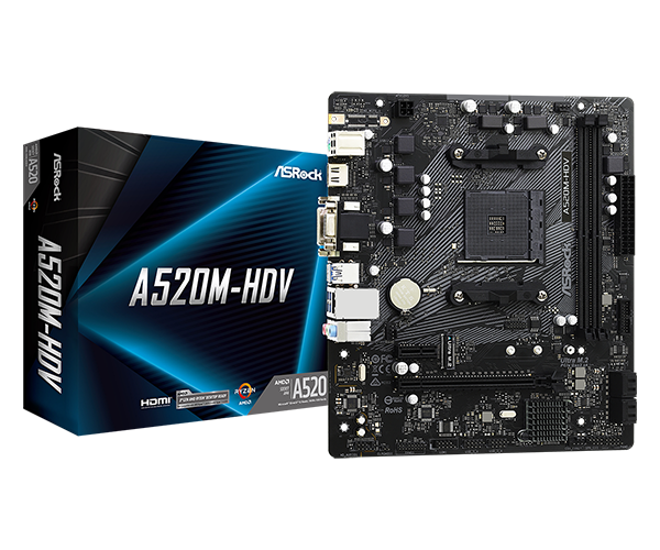 Tarjeta Madre Asrock A520M-HDV