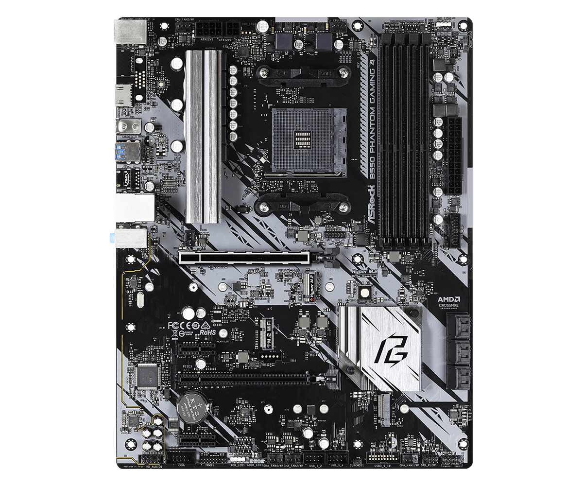 Tarjeta Madre ASRock B550 Phantom Gaming 4 ATX AMD AM4 DDR4