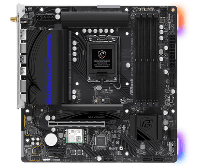 Tarjeta Madre ASRock B760M WiFi 6E DDR5 – Intel LGA1700 Micro-ATX