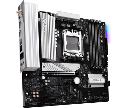 Tarjeta Madre ASRock B850M Pro RS WiFi AM5 DDR5 PCIe 5.0 Micro ATX WiFi 6E