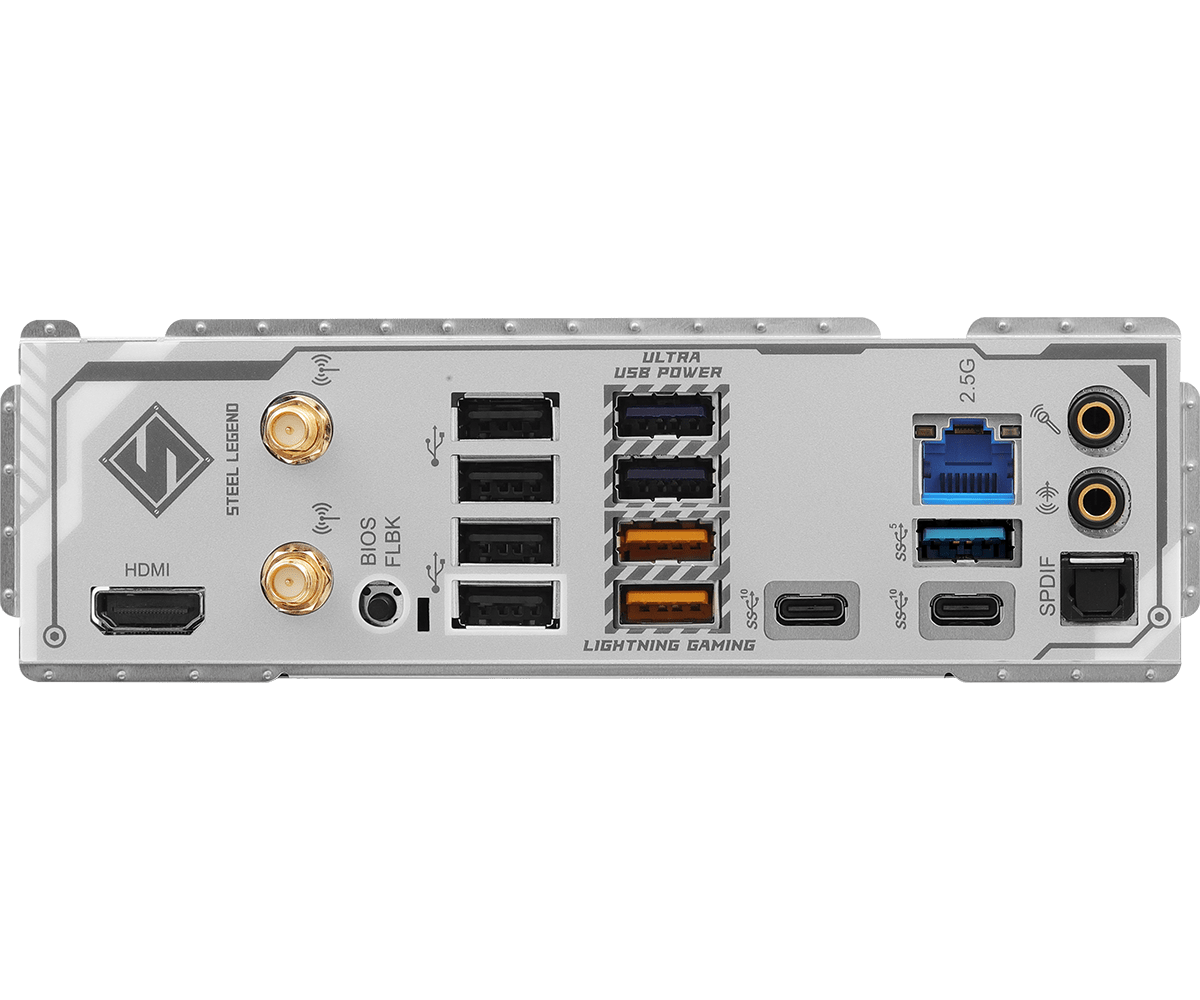 Tarjeta Madre ASRock B850 Steel Legend WiFi DDR5 AM5 PCIe 5.0 ATX WiFi 7
