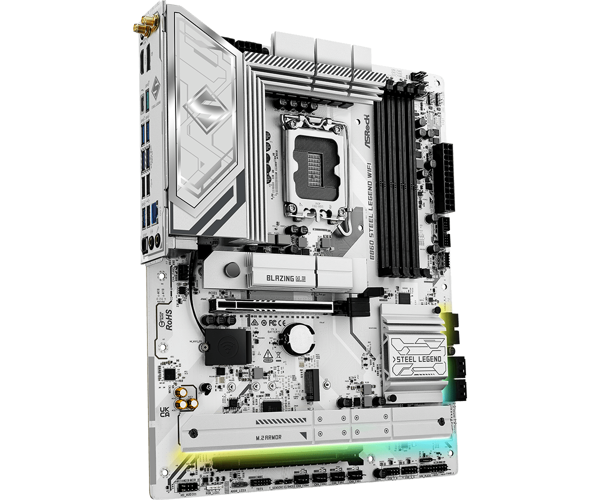 Tarjeta Madre ASRock B860 WiFi 6E – Intel LGA1851 DDR5 PCIe 5.0