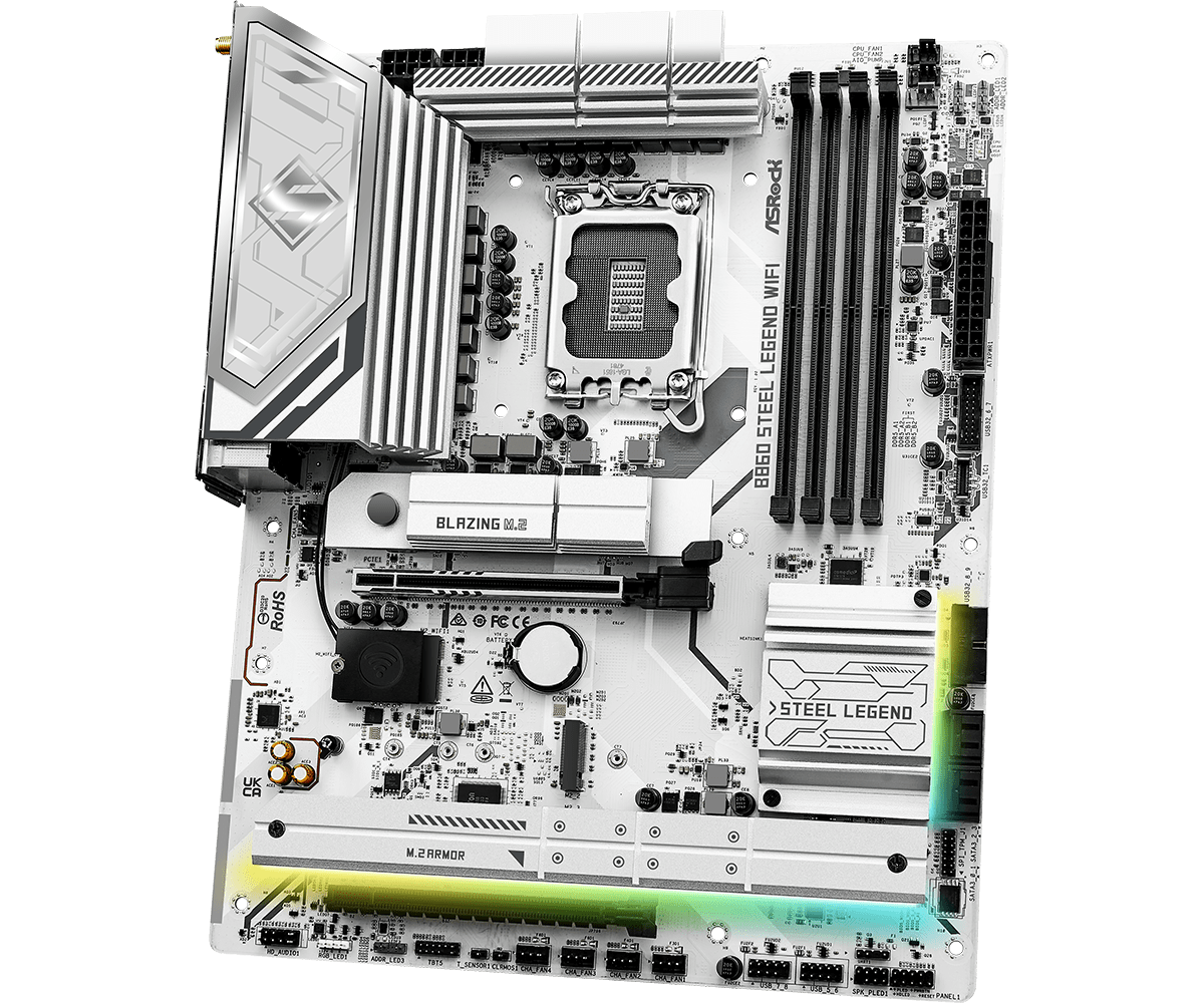 Tarjeta Madre ASRock B860 WiFi 6E – Intel LGA1851 DDR5 PCIe 5.0
