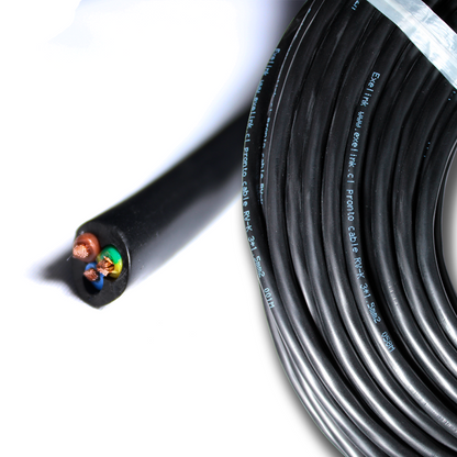 Cable Exelink Flexible 3x1,5 mm² RV-K Rollo de 100 Metros