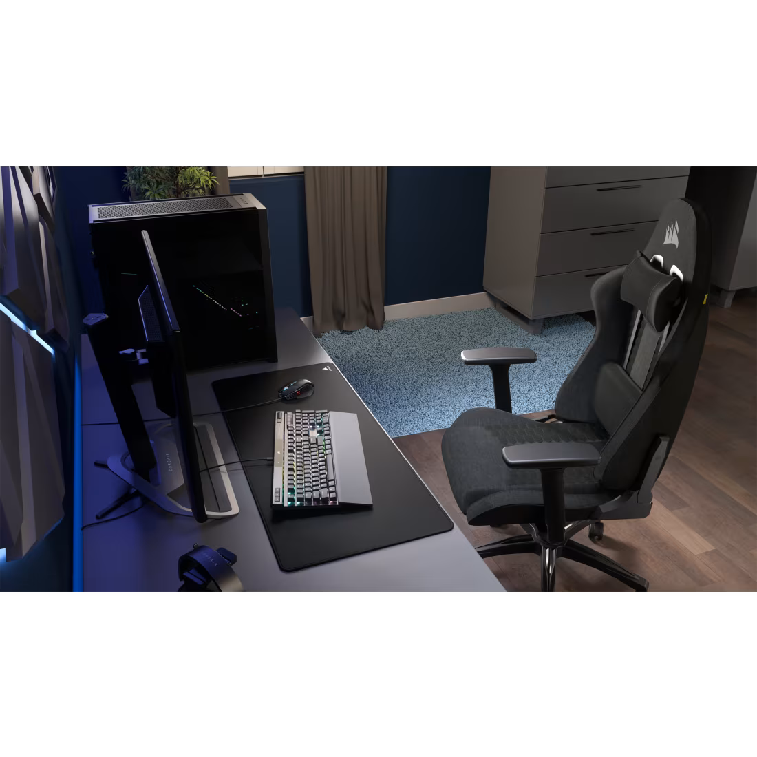 Silla Gamer Corsair TC100 Relaxed Matte Black