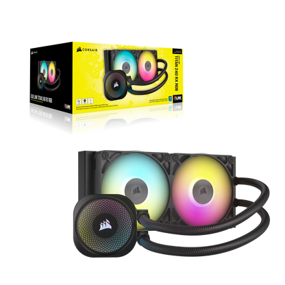 Watercooling Corsair iCUE LINK TITAN 240 RX RGB