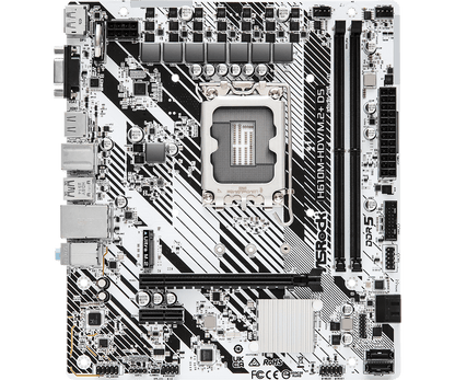 Tarjeta Madre Asrock MB H610M-HDV/M2+ D5