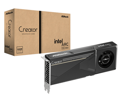 Tarjeta de Video ASRock Intel Arc Pro B60 Creator 24GB