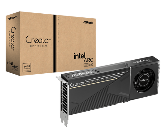 Tarjeta de Video ASRock Intel Arc Pro B60 Creator 24GB