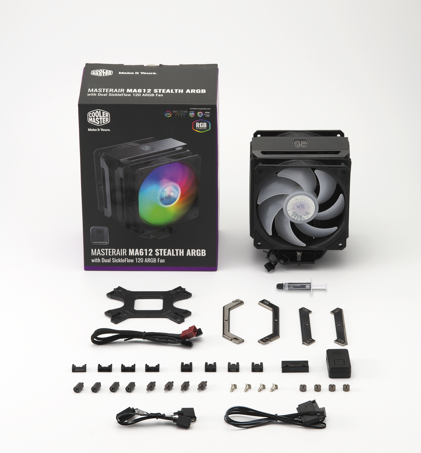 Disipador de aire Cooler Master Masterair MA612 Stealth