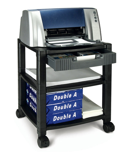 Carro para Impresora y Equipos con Cajón AIDATA PC003D