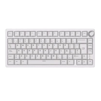 Teclado Mecánico Royal Kludge RK R75 White