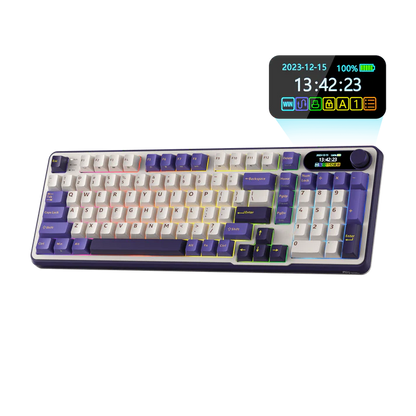 Teclado Mecánico Royal Kludge RK S98 Blackberry