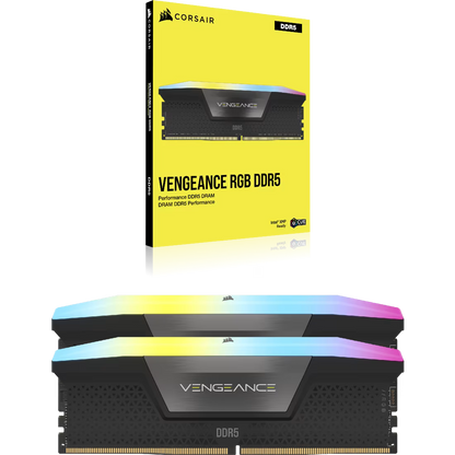 Memoria Ram Corsair Vengeance DDR5 RGB de 32 GB (2 x 16 GB)