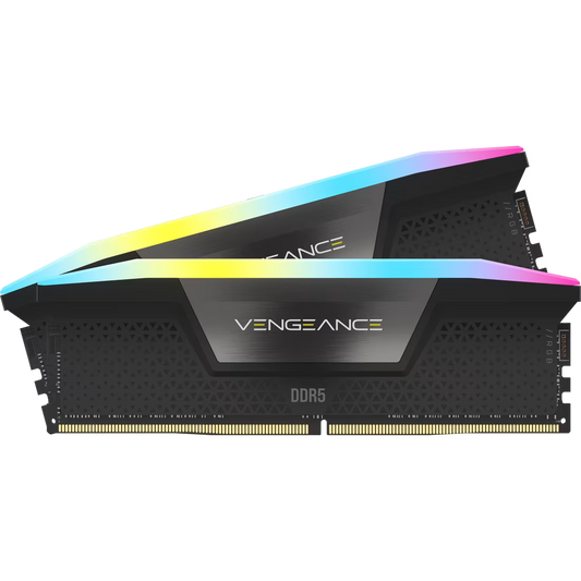 Memoria Ram Corsair Vengeance DDR5 RGB de 32 GB (2 x 16 GB)