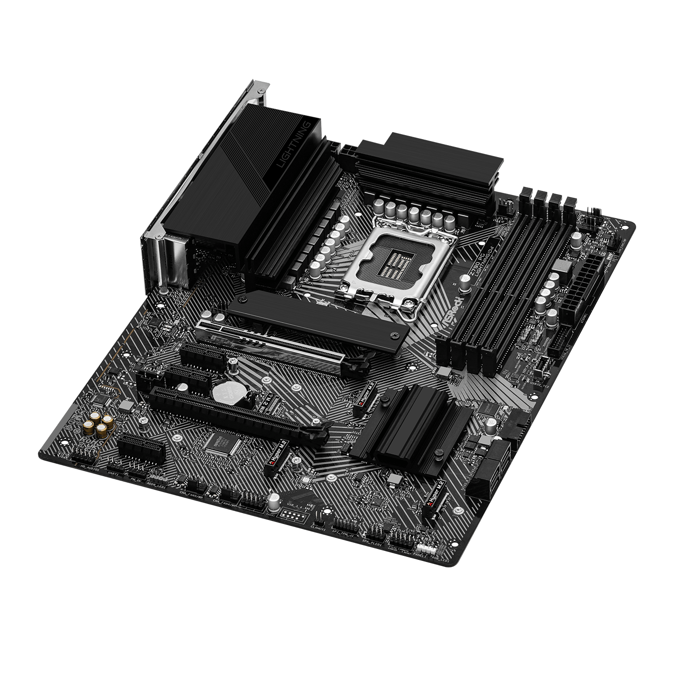 Tarjeta Madre Asrock MB Z790 PG Lightning/D4 LGA1700 ATX 12A,13A,14A